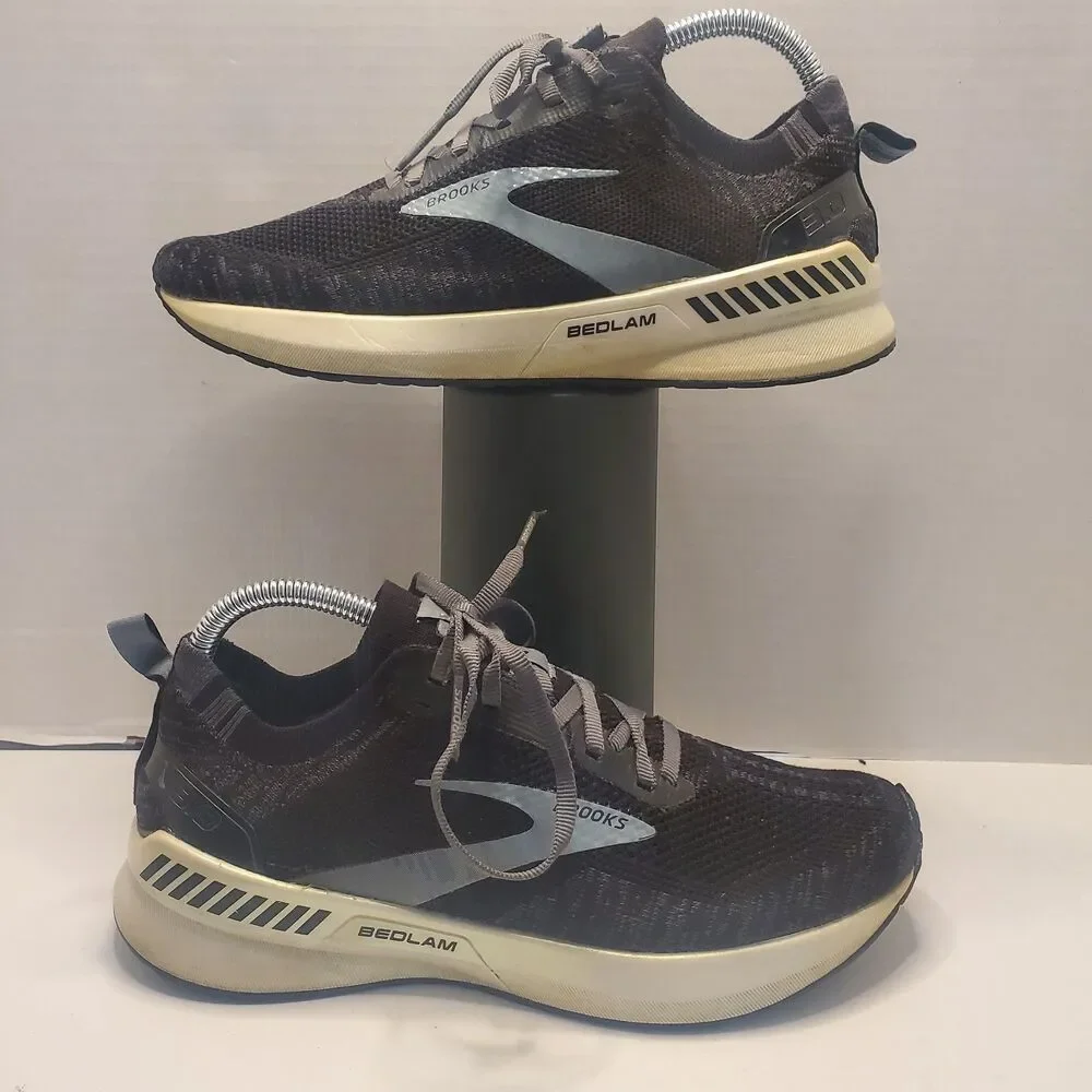 Brooks Bedlam 3 Running Shoes Women’s 8B Black White Sneakers 1203301B012